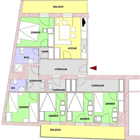 Apartament Stadt Wien Bad Hofgastein